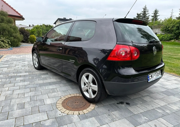 Volkswagen Golf cena 16000 przebieg: 125000, rok produkcji 2008 z Krzepice małe 436